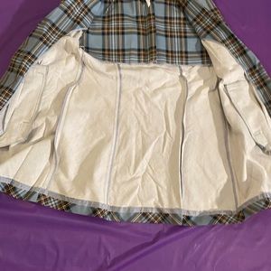 ABS by Allen Schwartz blue vintage coat.